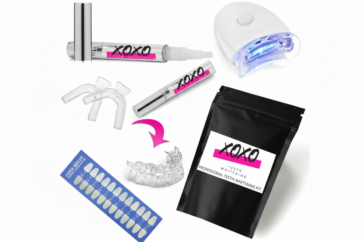 DIY DOUBLE LED TEETH WHITENING KIT