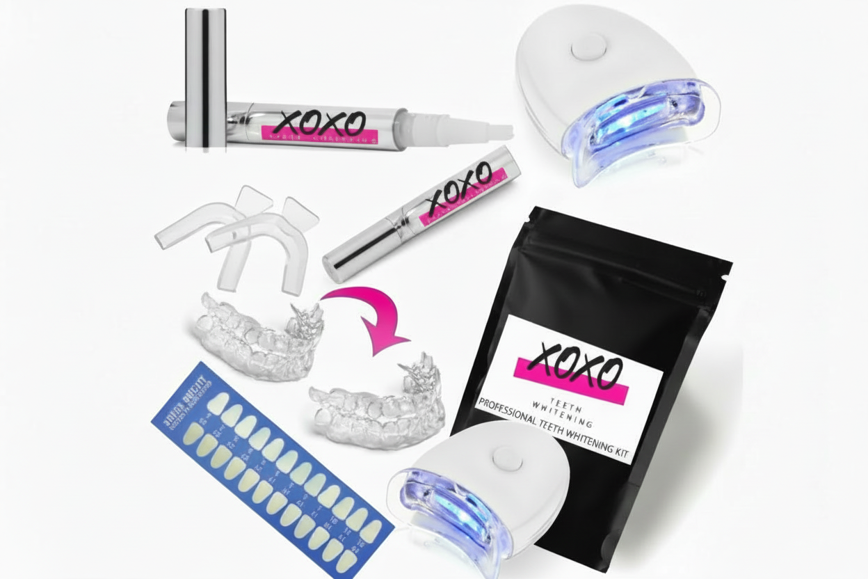 COUPLES LED TEETH WHITENING KIT